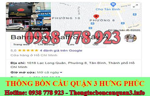 Google map Saffran Tây Á